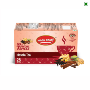 WaghBakari - Tea Bag Masala ll1 Case (16 x 100 x 2 gm)