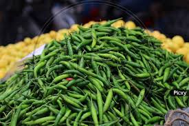 Thai Green Chilli (Market) ll 1 Case (30 lb)