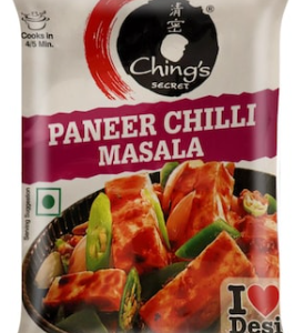 Chings Paneer Chilli Masala (40X50) ll 1 Case (4 packs x 10 x 50 gm)