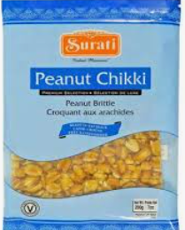 Surati Peanut Chikki  ll 1 Case (20 x 200 gm)